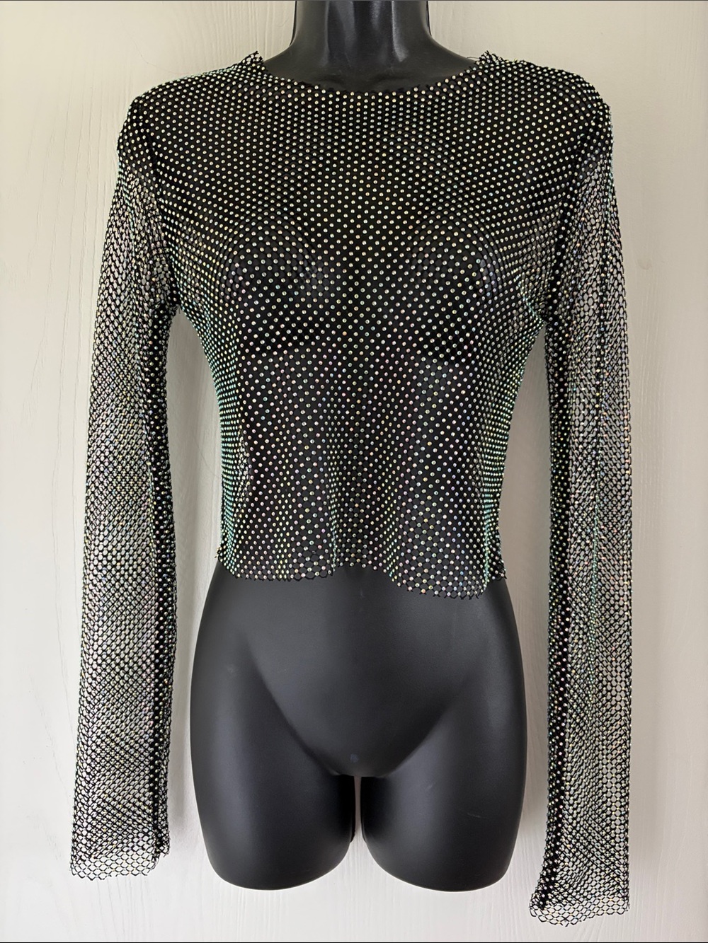Zara Mesh Top
